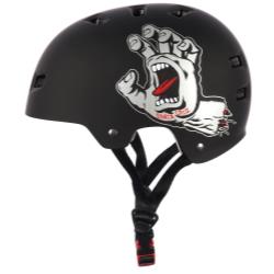 Bullet x Santa Cruz Helmet Screaming Hand - Matte Black