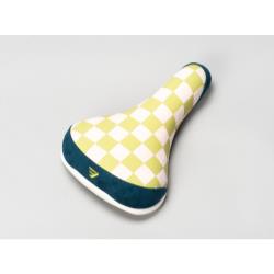  Checkered Wheelie Seats - Green/Navy
