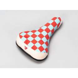  Checkered Wheelie Seats -  Red/Blue