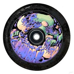 Chubby Baby Alien Wheels 110mm - Purple - Pair