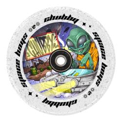 Chubby SpaceBoys Stunt Scooter Wheels - Alien - Pair