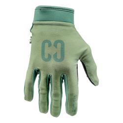 CORE Pro-Fit Velcro BMX Bike Gloves - Army Green 