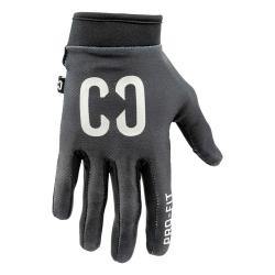 CORE Pro-Fit Velcro BMX Bike Gloves - Reflective Black