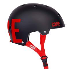 CORE Street Helmet - Black/Red