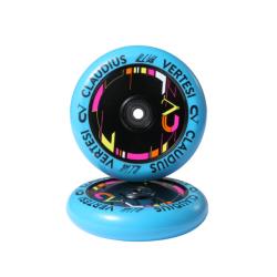 Claudius Vertesi Signature 110mm Wheels Caribbean Blue (Pair)