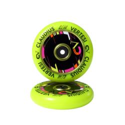 Claudius Vertesi Signature 110mm Wheels Yellow (Pair)