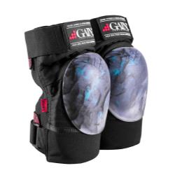 Gain Protection 'The Shield' Hard Shell Knee Pads - Teal Swirl