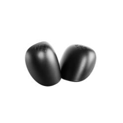 GAIN Protection replacement plastic caps for hard shell knee pads - Black