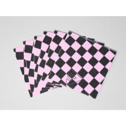 Mafia Wheelie Peg Grip Tape - Pink/Black Check