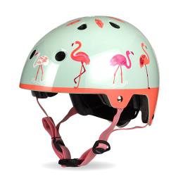 Micro Children's Deluxe Helmet: Flamingo