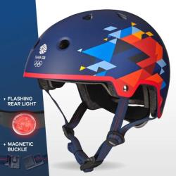 Micro Children&#39;s Deluxe Helmet: Team GB Blue