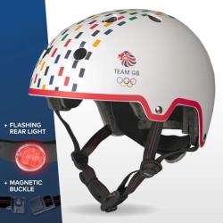 Micro Children's Deluxe Helmet: Team GB White