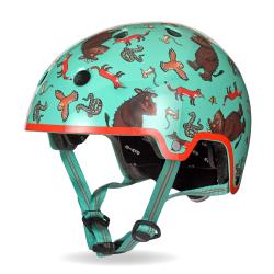 Micro Children's Deluxe Helmet: Gruffalo Aqua