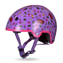 Micro Children&#39;s Deluxe Helmet: Gruffalo Purple