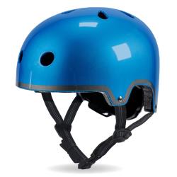 Micro Children's Classic Helmet: Metallic Blue