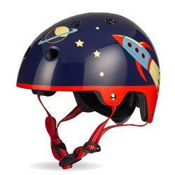 Micro Children's Deluxe Helmet: Retro Rocket