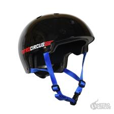 Nitro Circus 'Fast Forward' Helmet - Black / Blue