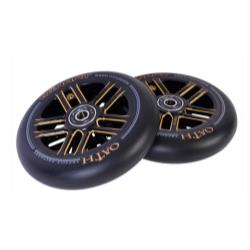 Oath Binary 110mm x 24mm Wheels - Black/Orange