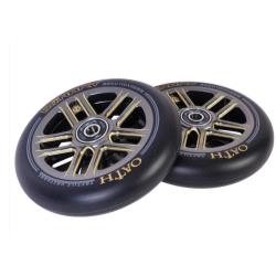 Oath Binary 110mm x 24mm Wheels - Gold Titanium