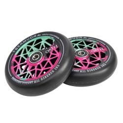 Oath Bermuda 110mm Wheels - Green/Pink/Black