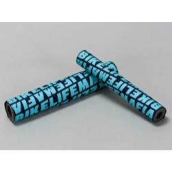 Mafiabikes Bike Life Mafia Pad Sets ﻿- 2pc padset (TT and handlebar) Black/Teal