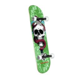 Powell Peralta Skull and Snake One Off #291 Complete Skateboard - Green 7.75''