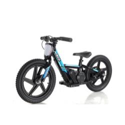 Revvi 16" Kids electric balance bike - 24v motor bike  Age 5+ Blue 