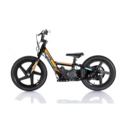 Revvi 16" Kids Electric Balance Bike - Orange *250w Brushless Motor*