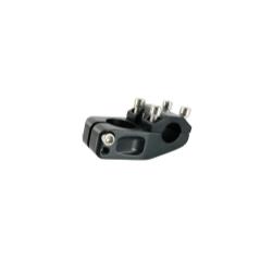 Anodized Handlebar Clamp Black - To fit Revvi 18" Electric Bikes