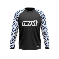 Revvi Kids Riding Jersey - White