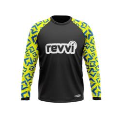 Revvi Kids Riding Jersey - Yellow