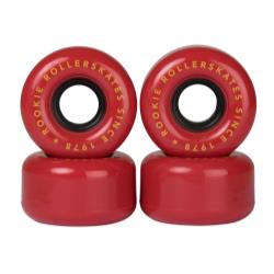 Rookie Quad Wheels Classic 78 - Red (4 Pack)