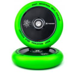 Root Industries Air Stunt Scooter Wheels 110mm - Radiant Green - Pair