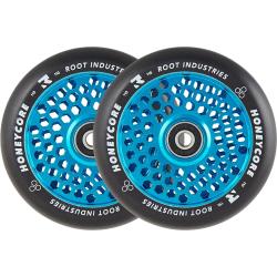 Root Industries Air Honeycore Stunt Scooter Wheels 110mm - Blue - Pair