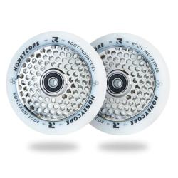 Root Industries HoneyCore 110mm Wheels - White/Chrome