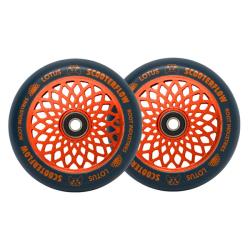 Root Industries Lotus 110mm Wheels - ScooterFlow - Blue/Orange