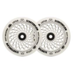 Root Industries Lotus 110mm Wheels - ScooterFlow - White/White
