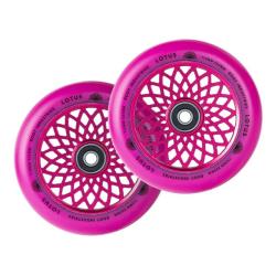 Root Industries Lotus Stunt Scooter Wheels 110mm - Radiant Pink - Pair