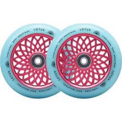 Root Industries Lotus Stunt Scooter Wheels 110mm - Pink/Isotope - Pair