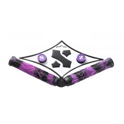 Sacrifice SPY Grips - Black/Purple