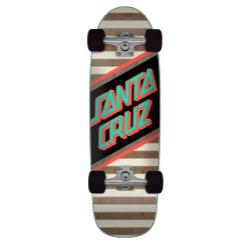 Santa Cruzer Complete Street Skate Brown
