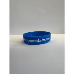 Scootnskates Checkered Wristband - Blue
