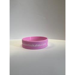 Scootnskates Checkered Wristband - Pink