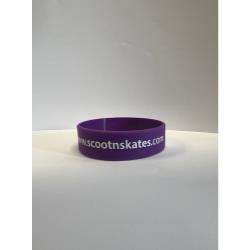 Scootnskates Checkered Wristband - Purple