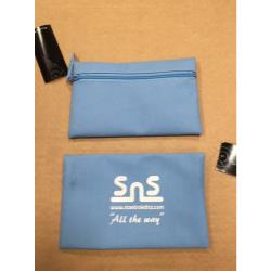 Scootnskates "All the Way" Pencil Case - Blue/White
