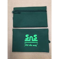 Scootnskates &quot;All the Way&quot; Pencil Case - Green/Green