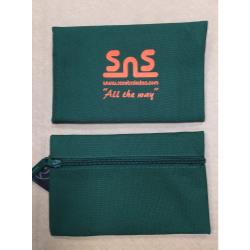 Scootnskates &quot;All the Way&quot; Pencil Case - Green/Orange