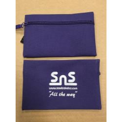 Scootnskates &quot;All the Way&quot; Pencil Case - Purple/White