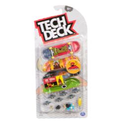 Tech Deck Deluxe 4 Pack - Toy Machine