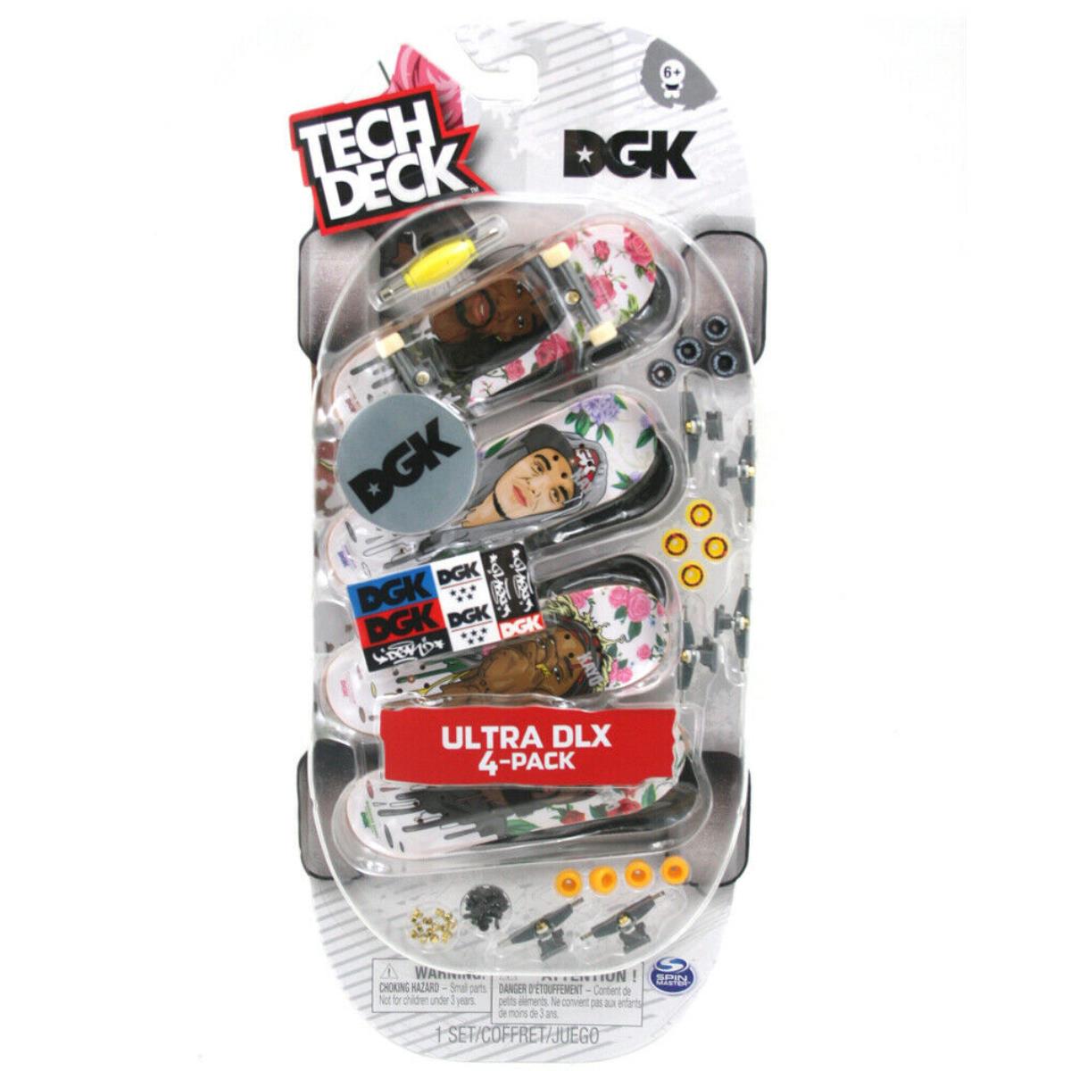 Tech Deck DGK 4PK DGKMULTIPK Scoot n Skates